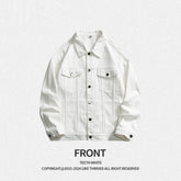 Simplicity Plain Loose Fit Denim Jacket